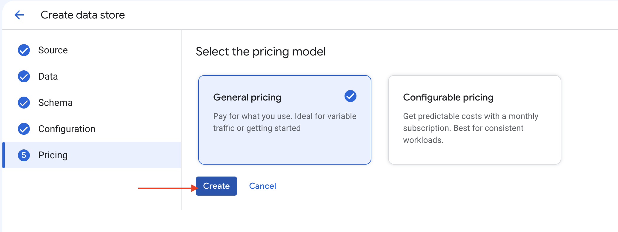 Select General Pricing